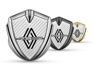 Renault 3d Emblem Badge Racing Design Glossy 3D